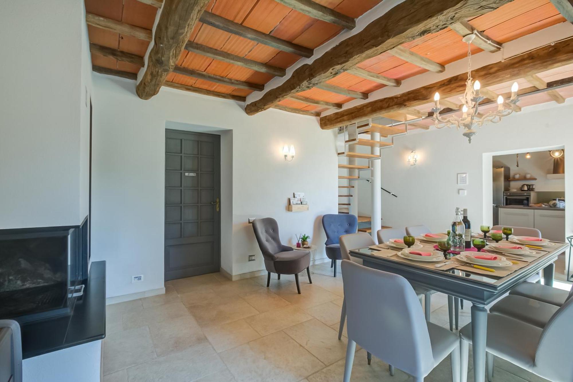 Tuscan Home S Margherita Private Outdoor - Happy Rentals Bucine Bagian luar foto