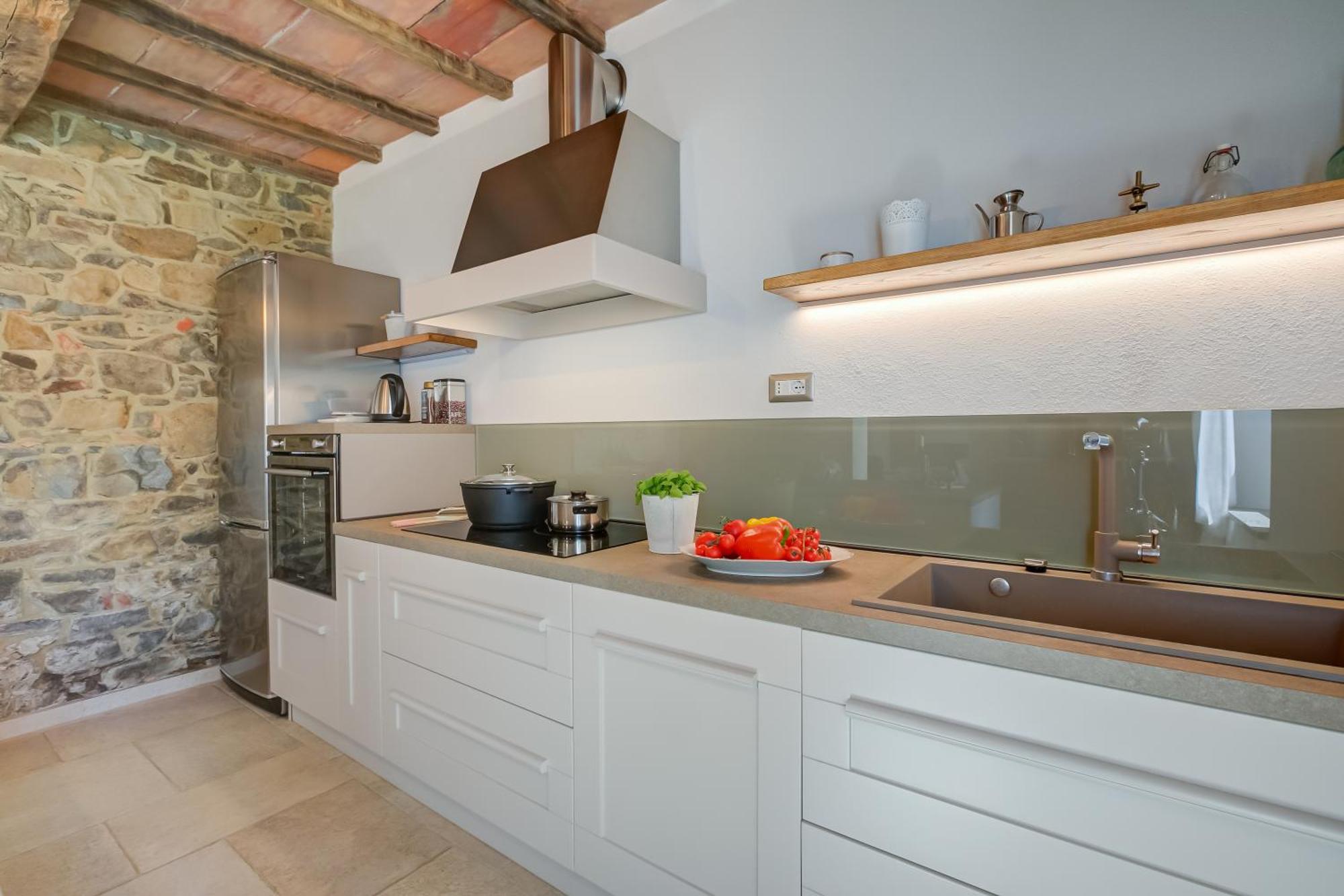 Tuscan Home S Margherita Private Outdoor - Happy Rentals Bucine Bagian luar foto