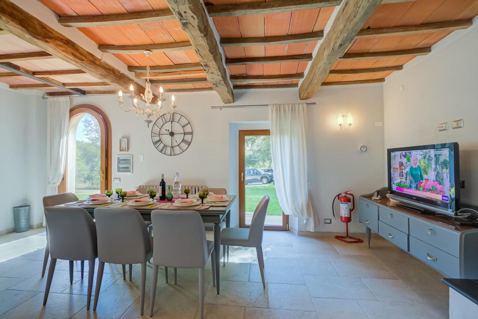 Tuscan Home S Margherita Private Outdoor - Happy Rentals Bucine Bagian luar foto
