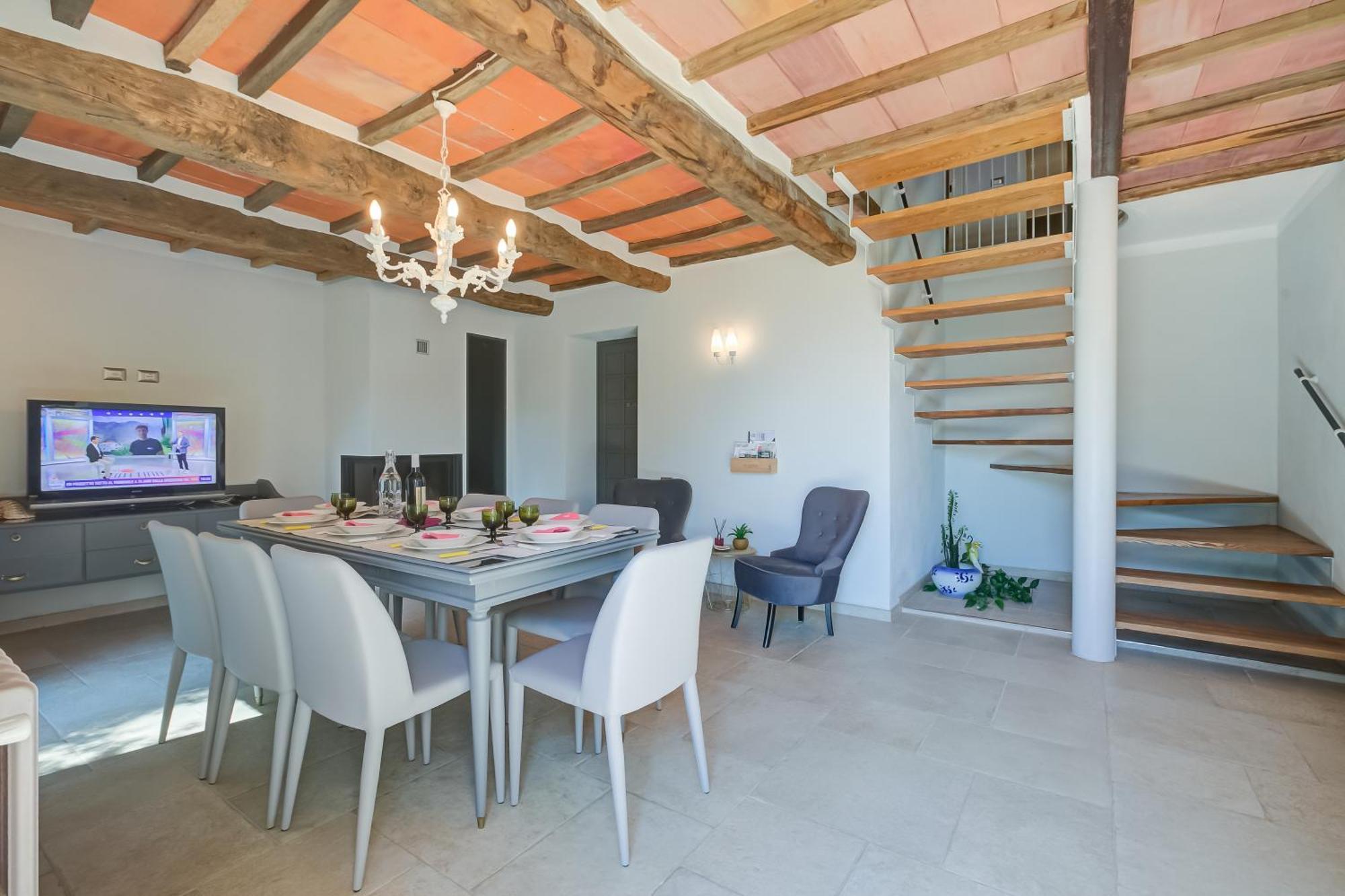Tuscan Home S Margherita Private Outdoor - Happy Rentals Bucine Bagian luar foto