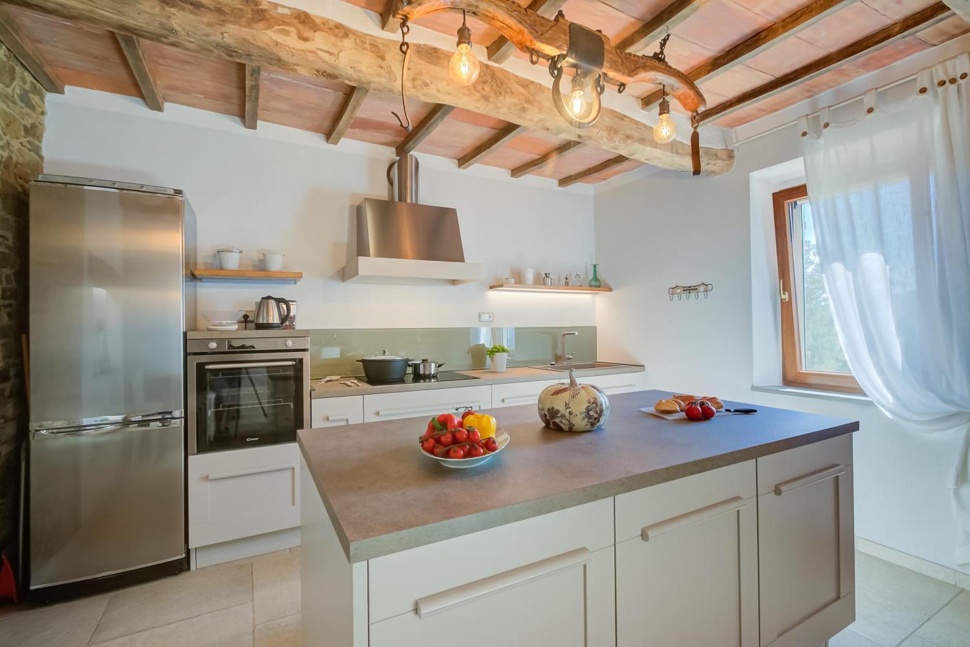 Tuscan Home S Margherita Private Outdoor - Happy Rentals Bucine Bagian luar foto